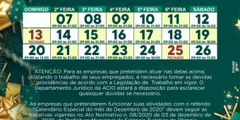 calendario acio