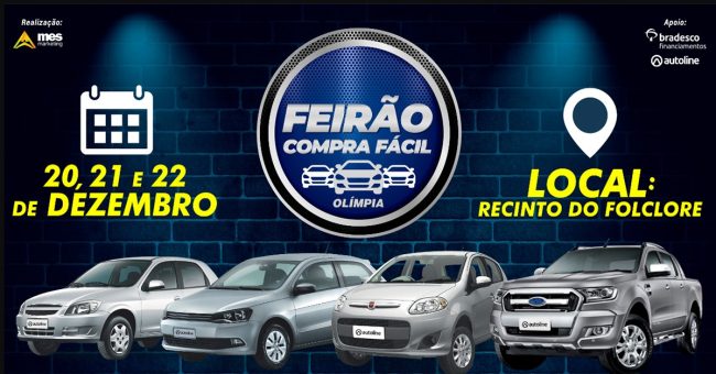 Feirão de Carros em Olímpia