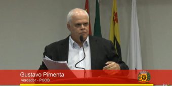 Vereador Gustavo Pimenta
