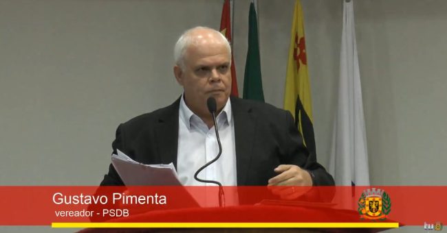 Vereador Gustavo Pimenta