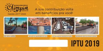 Carnês do IPTU 2019