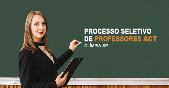 processo seletivo de professores ACT