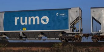 ITIRAPINA-SP,  22/10/14, Novos vagões de trem da RUMO Logistica , com pintura estilizada, no terminal Intermodal de Itirapina Foto: Fabiano Accorsi/Divulgação